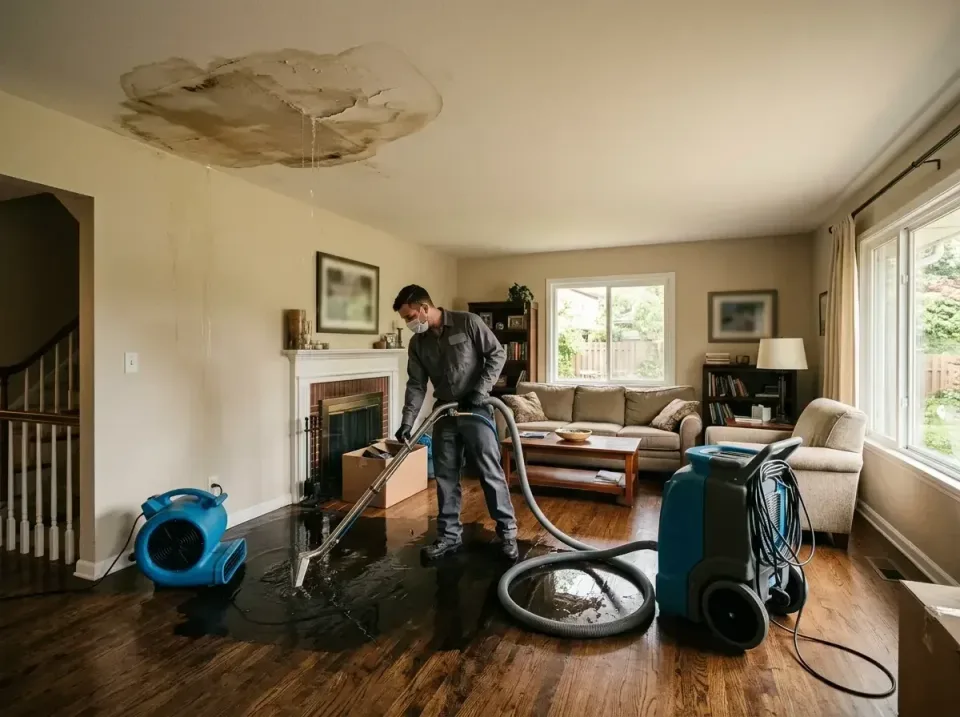 attic-pipe-burst-ceiling-drip-008 — frequently asked questions, Water Damage Restoration & Carpet Care in South Bradenton, FL